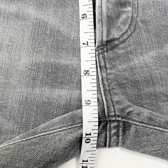 Agolde Jeans Women's 30 Grey Mid-Rise Skinny Distressed Premium Denim - Picture 9 of 16